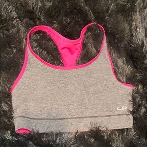 Reversible sports bra